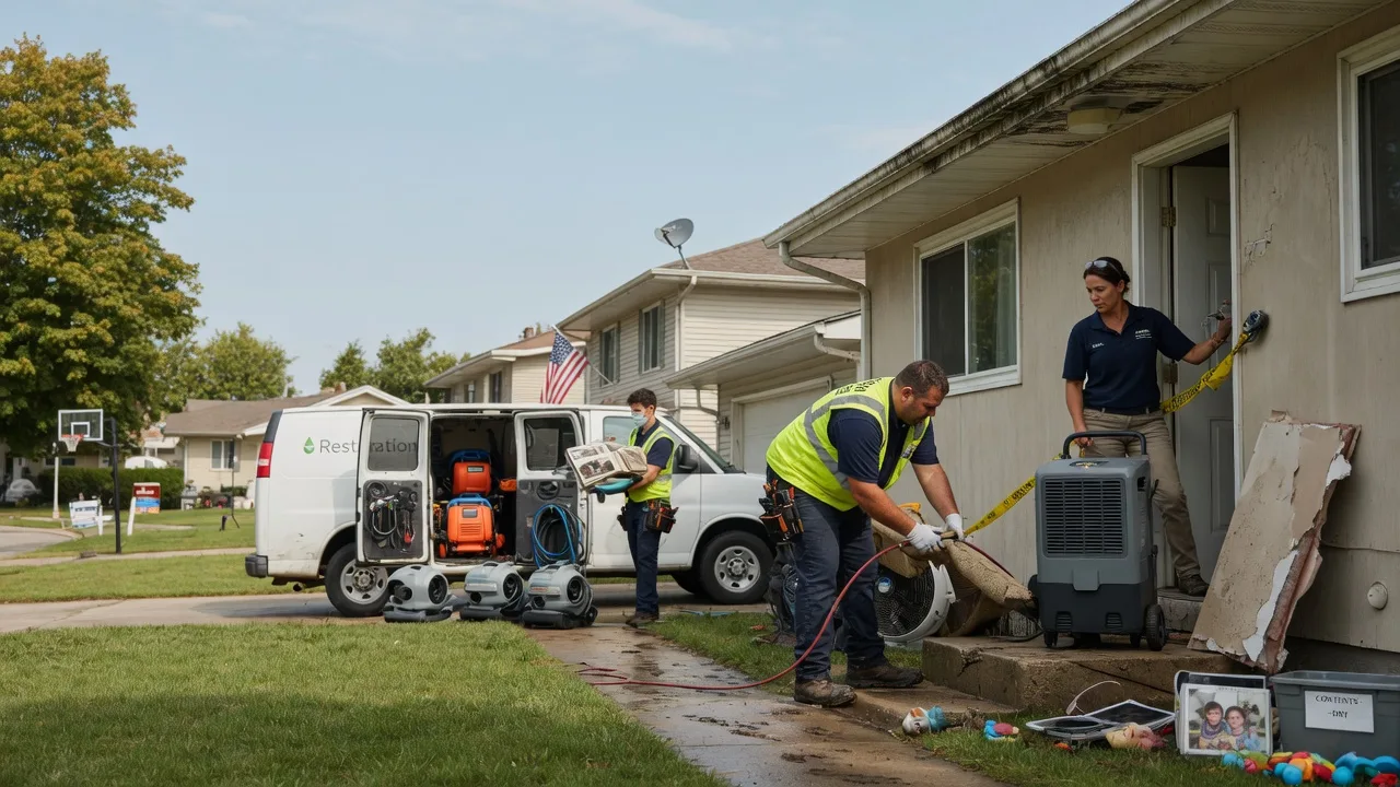 Water Damage Restoration in Rolesville, NC near me